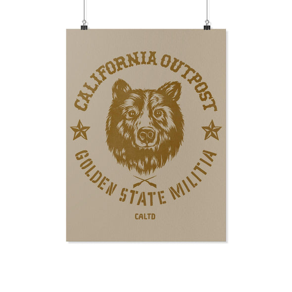 CA Outpost Cream Poster-CA LIMITED