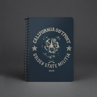 CA Outpost Navy Spiral Notebook-CA LIMITED