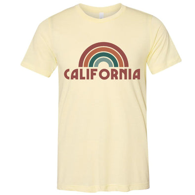 CA Rainbow Pale Yellow Tee-CA LIMITED