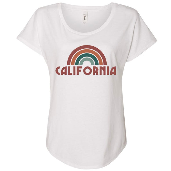 CA Rainbow White Dolman-CA LIMITED