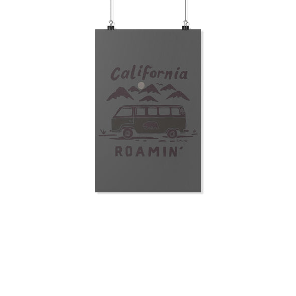 CA Roamin' Grey Poster-CA LIMITED
