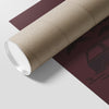 CA Roamin' Maroon Poster-CA LIMITED