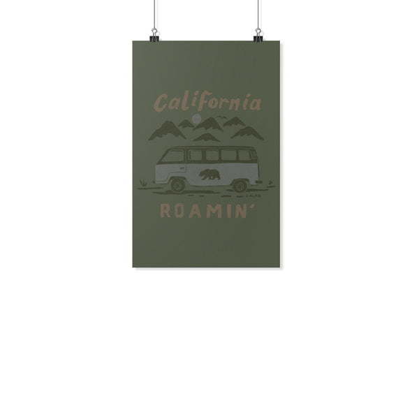 CA Roamin' Olive Poster-CA LIMITED