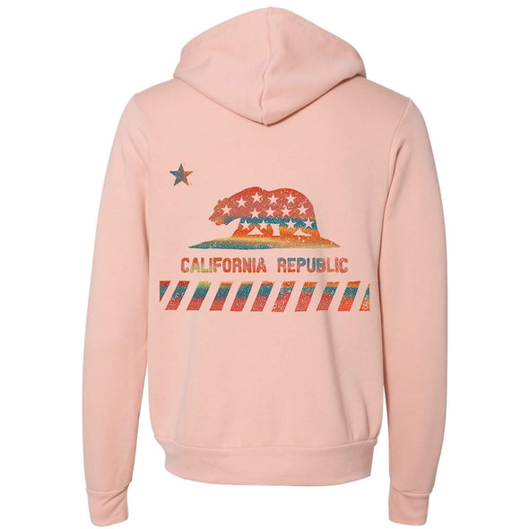 CA Star Flag Zipper Hoodie-CA LIMITED