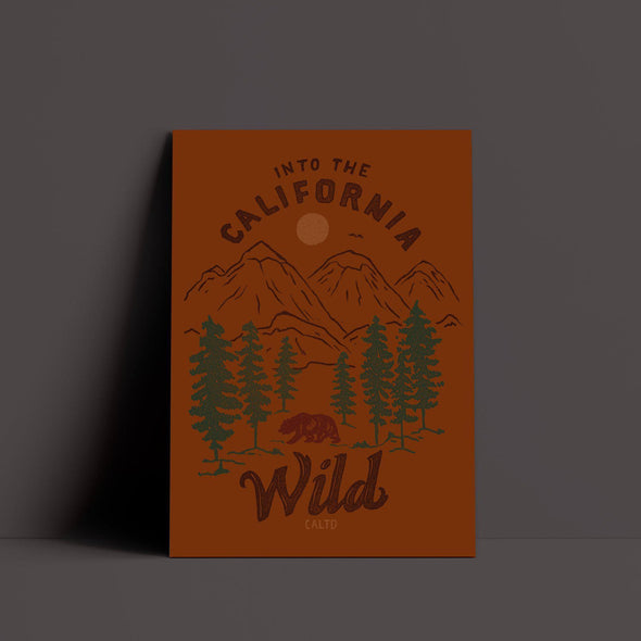 CA Wild Orange Poster-CA LIMITED