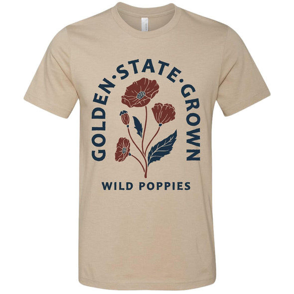 CA Wild Poppies Tee-CA LIMITED