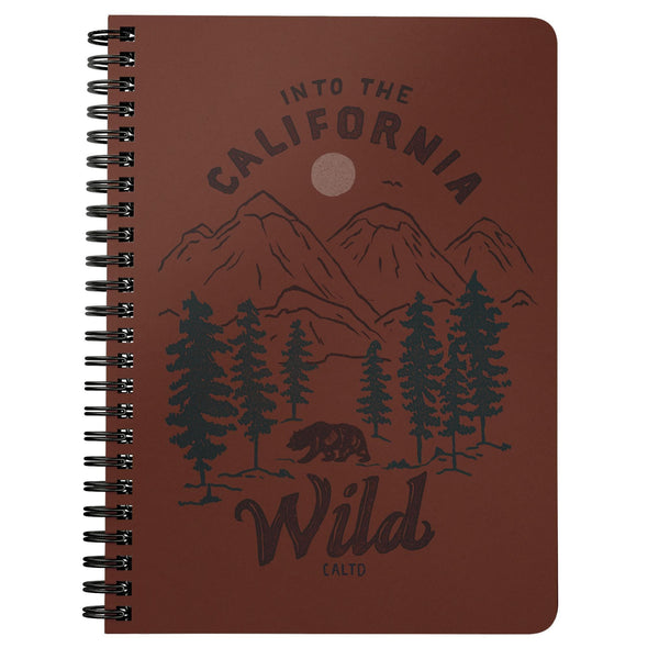 CA Wild Red Spiral Notebook-CA LIMITED