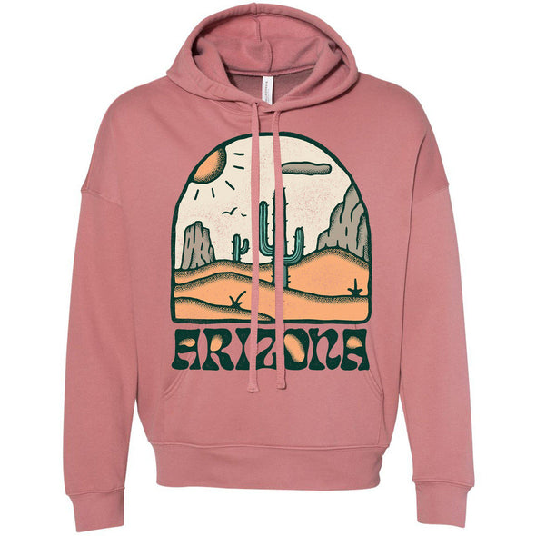 Cactus Arizona Drop Shoulder Hoodie-CA LIMITED