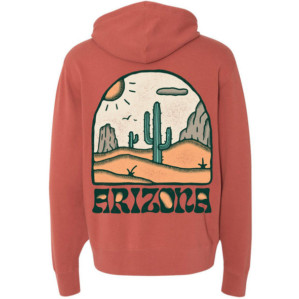 Cactus Arizona Zipper Hoodie-CA LIMITED