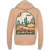 Cactus Arizona Zipper Hoodie-CA LIMITED