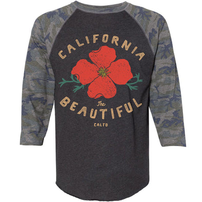 Cali Beautiful Baseball Tee-CA LIMITED