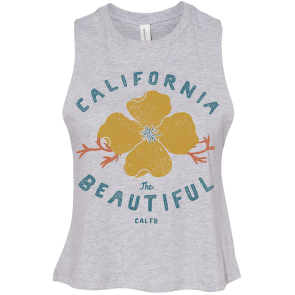 Cali Beautiful Cropped Tank-CA LIMITED