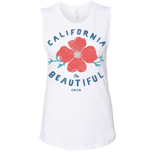 Cali Beautiful Muscle Tank-CA LIMITED