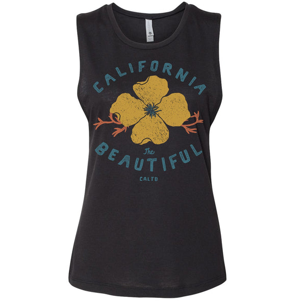 Cali Beautiful Muscle Tank-CA LIMITED