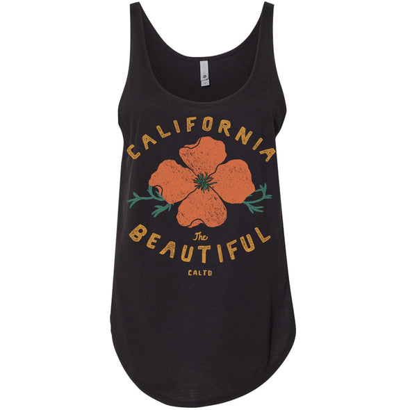 Cali Beautiful Side Slit Tank-CA LIMITED