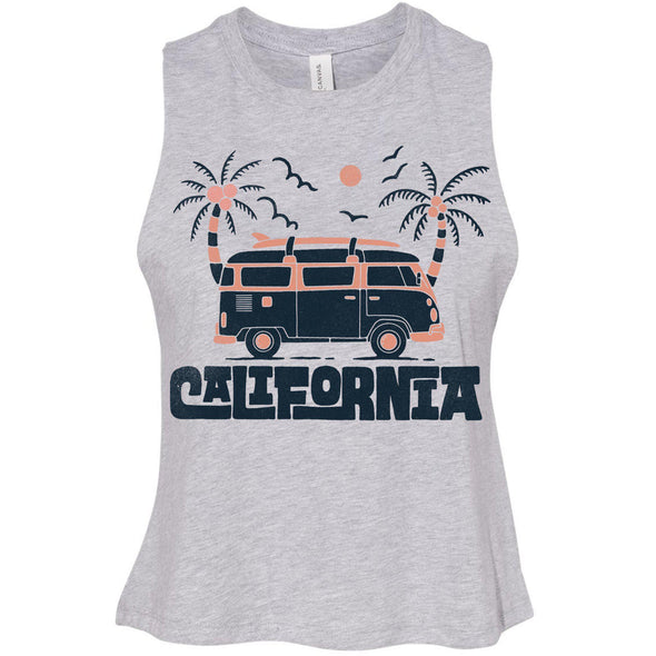 Cali Van Cropped Tank-CA LIMITED