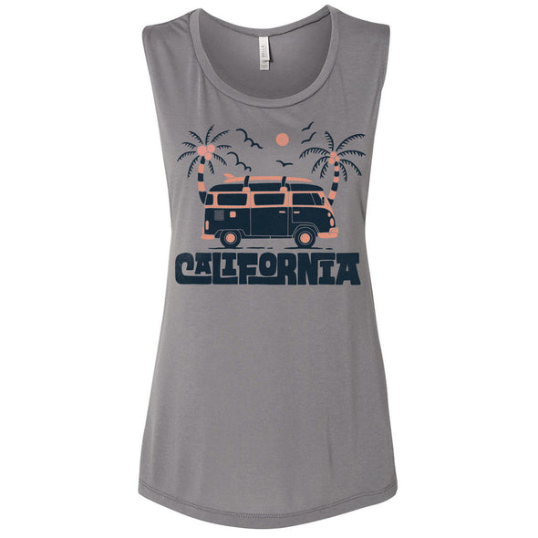 Cali Van Muscle Tank-CA LIMITED