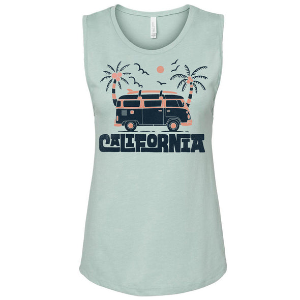 Cali Van Muscle Tank-CA LIMITED