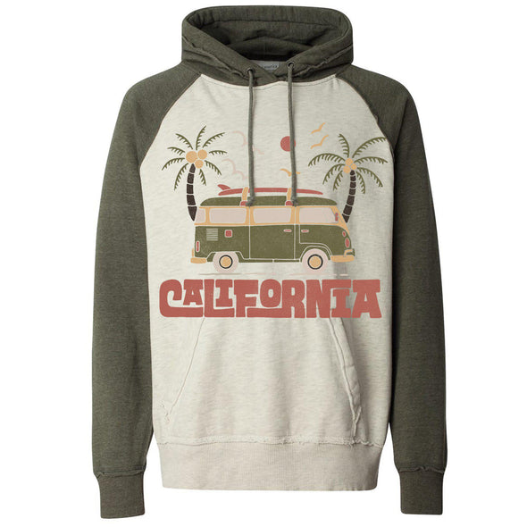 Cali Van Raglan Hoodie-CA LIMITED