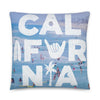 California Beach Pillow-CA LIMITED
