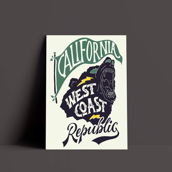 California Bear Poster-CA LIMITED
