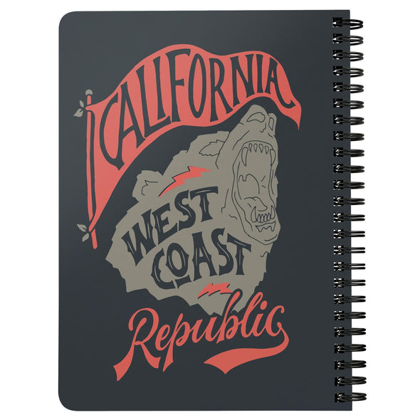 California Bear Spiral Notebook-CA LIMITED