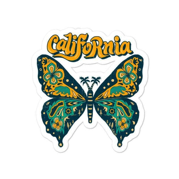 California Butterfly Decal-CA LIMITED