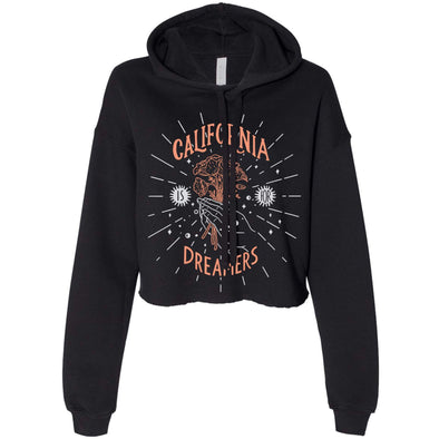 California Dreamers Cropped Hoodie-CA LIMITED