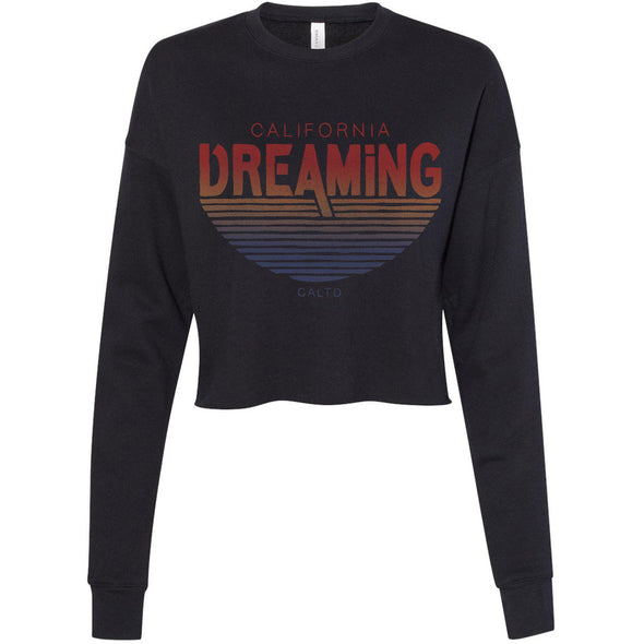 California Dreaming Cropped Sweater-CA LIMITED