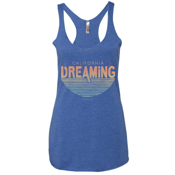 California Dreaming Racerback Tank-CA LIMITED