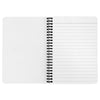 California Dreaming Stripes Black Spiral Notebook-CA LIMITED