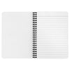 California Dreaming Stripes White Spiral Notebook-CA LIMITED