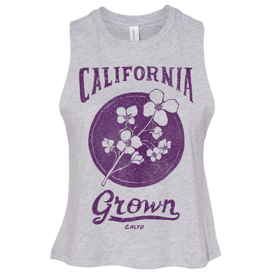 California Grown Circle Cropped Tank-CA LIMITED