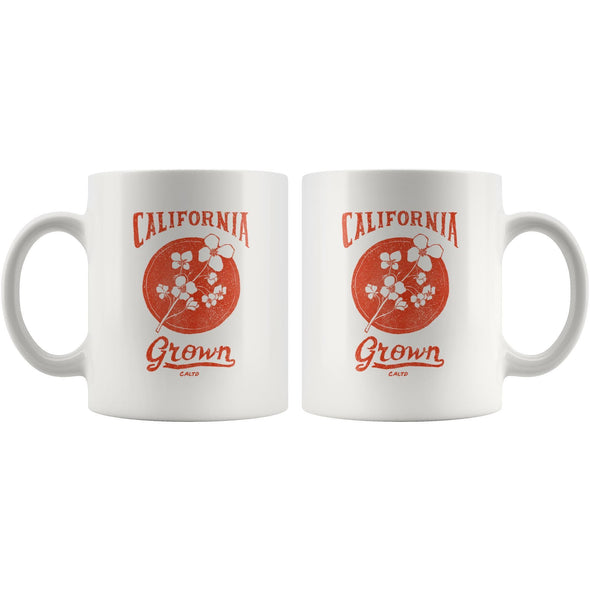 California Grown Circle Orange Mug-CA LIMITED