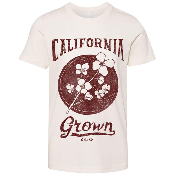 California Grown Circle Youth Tee-CA LIMITED