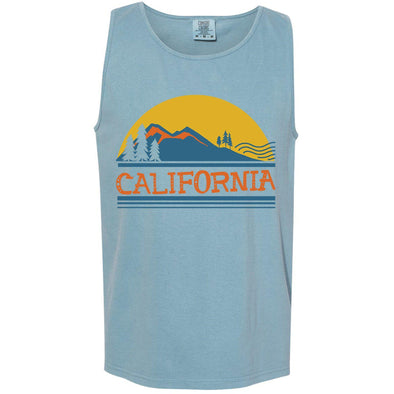California Mountains Men's Tank-CA LIMITED
