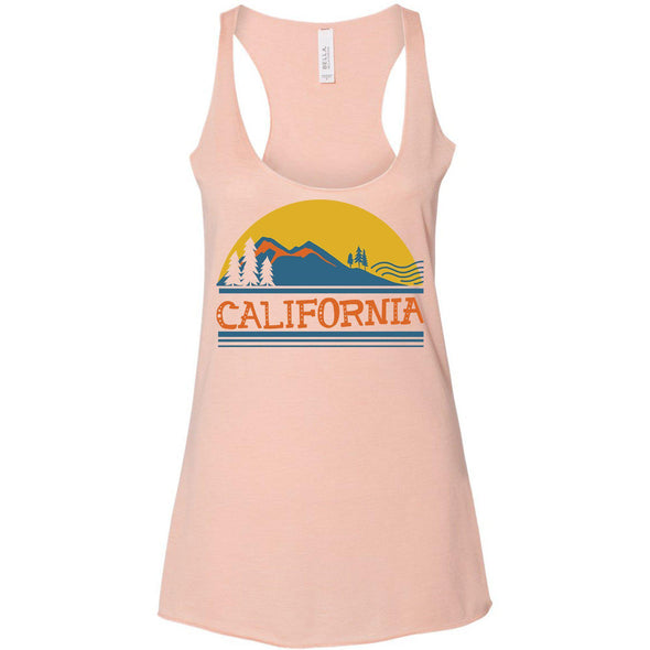 California Mountains Racerback Tank-CA LIMITED