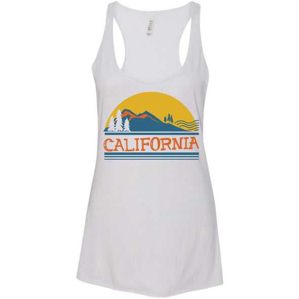 California Mountains Racerback Tank-CA LIMITED