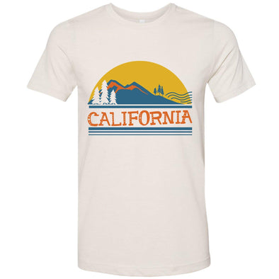 California Mountains Tee-CA LIMITED