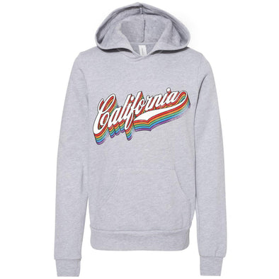 California Rainbow Youth Hoodie-CA LIMITED