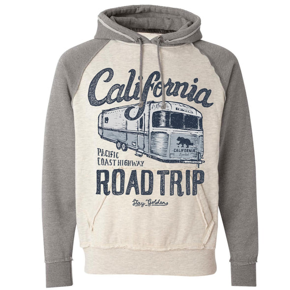 California Roadtrip Raglan Hoodie-CA LIMITED