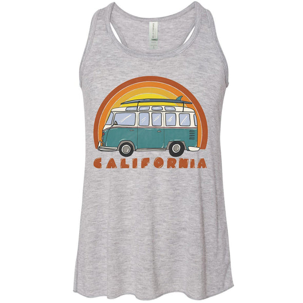 California Surf Van Youth Flowy Tank-CA LIMITED