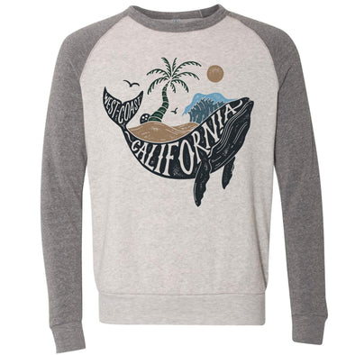 California Whale 2 Tone Sweater-CA LIMITED