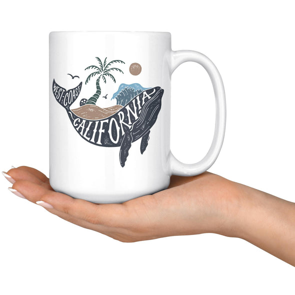 California Whale Mug-CA LIMITED