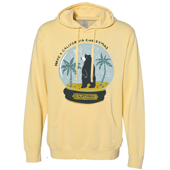 Christmas Globe Yellow Hoodie-CA LIMITED