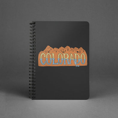 Colorado Mountains Spiral Notebook-CA LIMITED