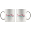 Curvy Flamingos FL Ceramic Mug-CA LIMITED