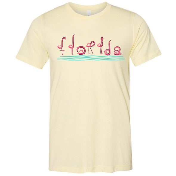 Curvy Flamingos FL Tee-CA LIMITED