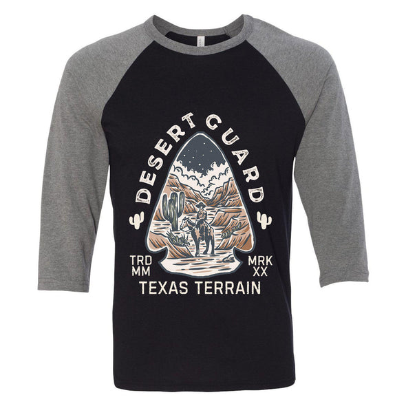 Desert Guard Texas Baseball Tee-CA LIMITED