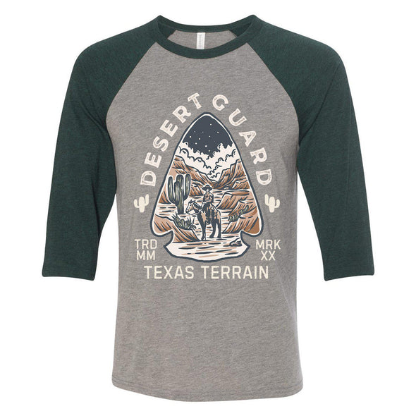 Desert Guard Texas Baseball Tee-CA LIMITED